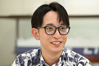 琉球海運株式会社 企画部 担当（情報システムチーム） 阿波連 宗梧氏