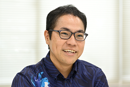 琉球海運株式会社 企画部 課長代理（情報システムチーム） 知念 龍氏