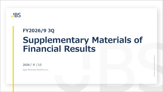 FY2026/9 3Q